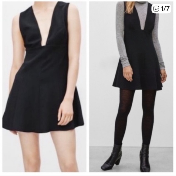 Like New Aritzia Wilfred Dark Green  Montbrun Dress (6) - Picture 2 of 7